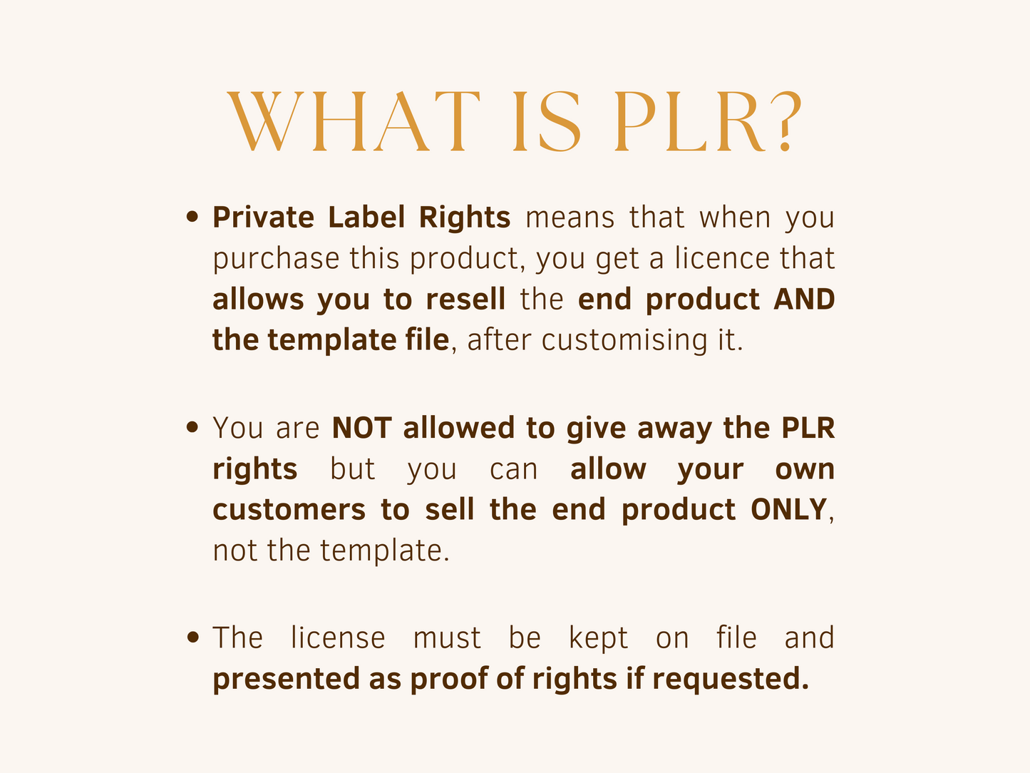 PLR Brand Board Templates Kit with Logos