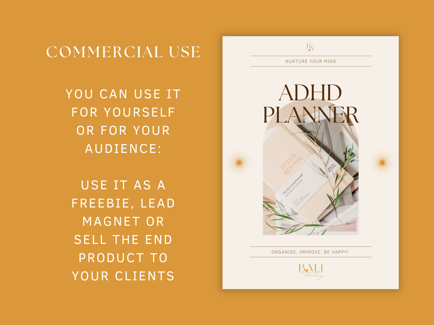 ADHD Digital Planner for Resell