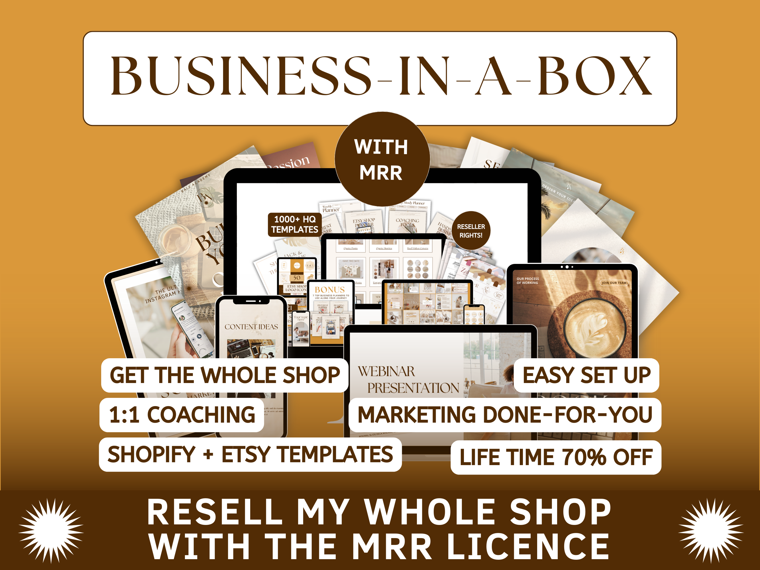 Digital Product Business-in-a-Box with MRR