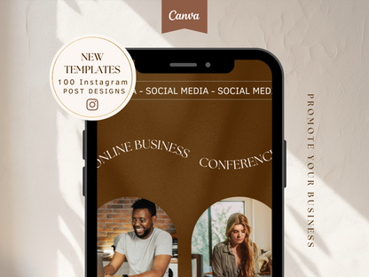 Business Promotion Instagram Post Templates PLR