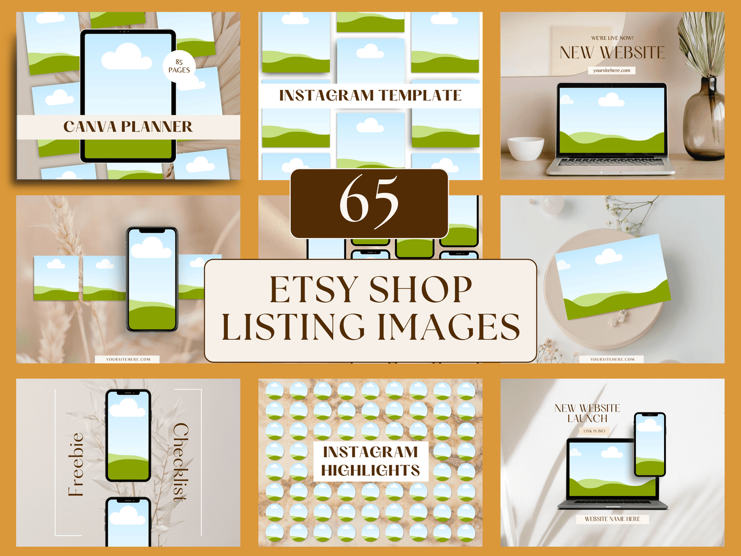 Etsy Shop Setup and Branding Kit