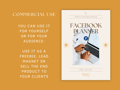 Facebook Planner with Resell Rights