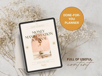 Money Manifestation Journal Commercial Use