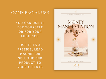 Money Manifestation Journal Commercial Use