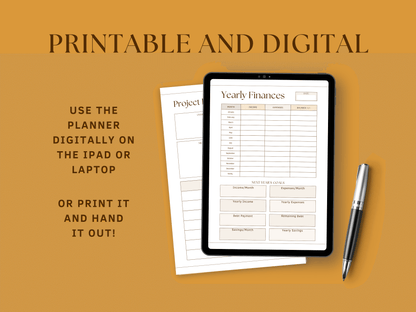 PLR planner template - The Planner Lab