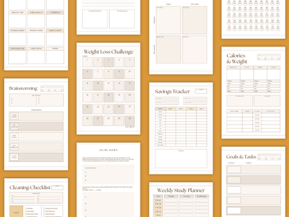 PLR planner template - The Planner Lab