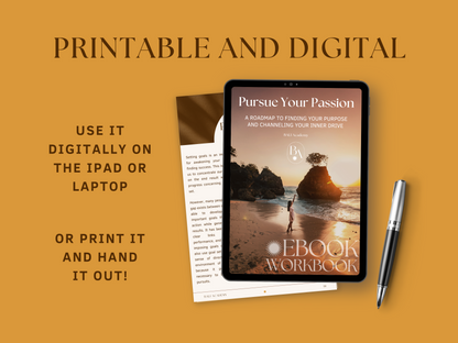 Pursue Your Passion PLR eBook & Workbook