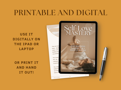 Self Love Mastery PLR eBook & Workbook