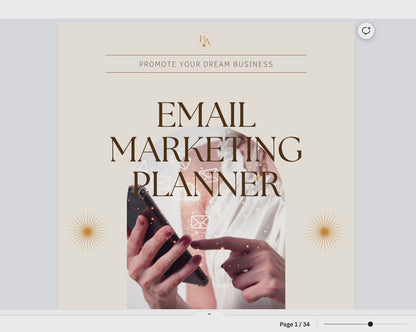 Email Marketing Planner for Newsletter Content and Strategy